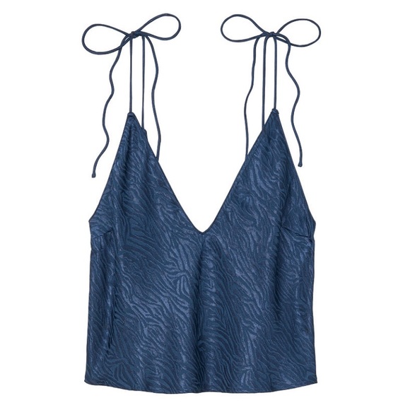 Victoria's Secret Tops - Victoria’s Secret Zebra Satin Cami